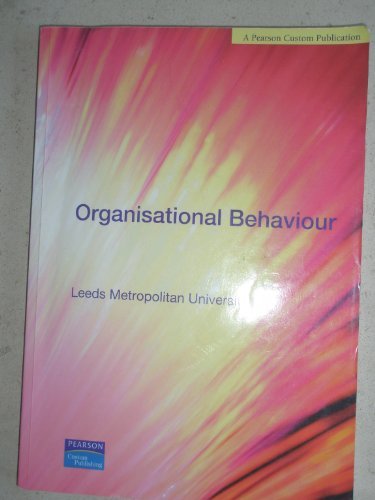 Organisational Behaviour
