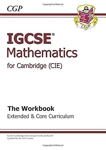 IGCSE Maths CIE (Cambridge) Workbook