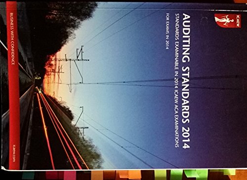 ICAEW Open Book - Auditing Standards