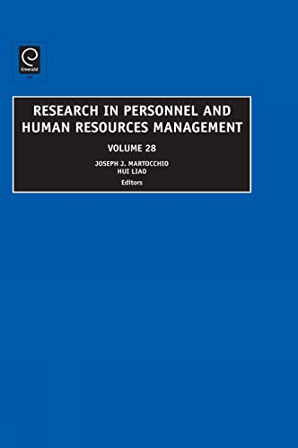 Research in Personnel and Human Resources Management