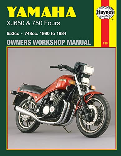 Yamaha XJ 650 and XJ 750 Fours Owners Workshop Manual, No. M738: '80-'84