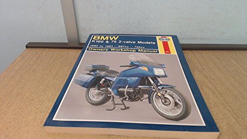 BMW K100 and K75 1983-93 Owners Workshop Manual (Haynes Owners Workshop Manuals)