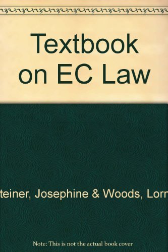 Textbook on EC Law (Textbook)