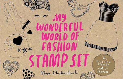 My Wonderful World of Fashion Stamp Set /anglais