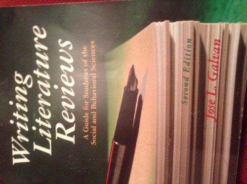Writing Literature Reviews: A Guide for Students of the Social and Behavioral Sciences