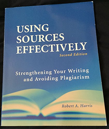Using Sources Effectively: Strengthening
