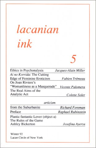 Lacanian Ink 5