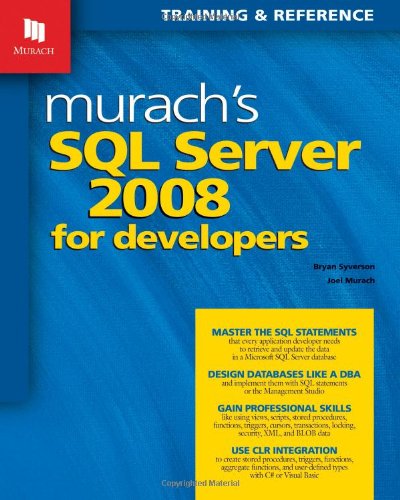Murach's SQL Server 2008 for Developers