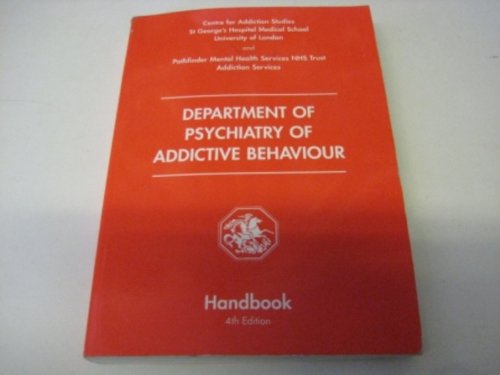 Department of Psychiatry of Addictive Behaviour: Handbook