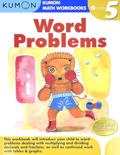 Kumon Grade 5 Word Problems (Kumon Math Workbooks)