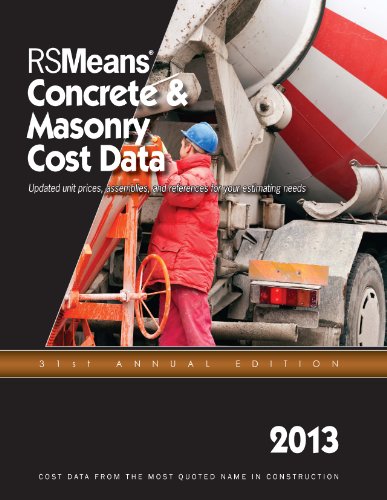 RSMeans Concrete and Masonry Cost Data 2013 (RSMeans Concrete/Masonry Cost Data)