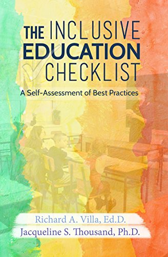 The Inclusive Education Checklist: A Self-Assessment of Best Practices