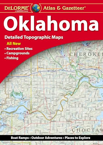 Delorme Atlas & Gazetteer: Oklahoma