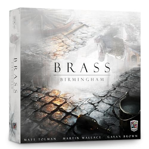 Brass: Birmingham - an Economic Strategy Game for 2-4 Players | #1 Board Game on Board Game Geek | Ages 14+ | Plays in 60-120 Minutes