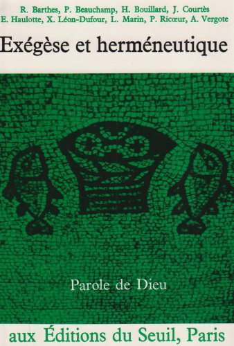 Exégèse et herméneutique