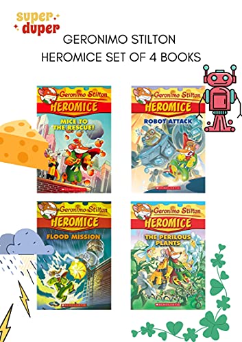 Geronimo Stilton: Heromice Box-set (4 Books)