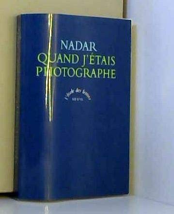 quand j etais photographe