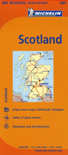 Michelin Map Scotland (Michelin Regional Maps)