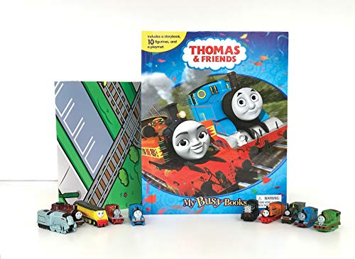 Thomas & Friends My Busy Books - Storybook, 10 figurines, playmat