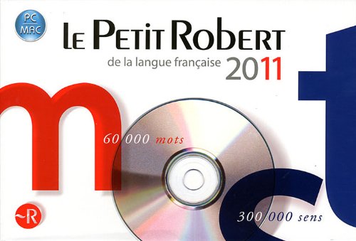 Nouv.petit robert 2011 -pc/mac-cd-rom