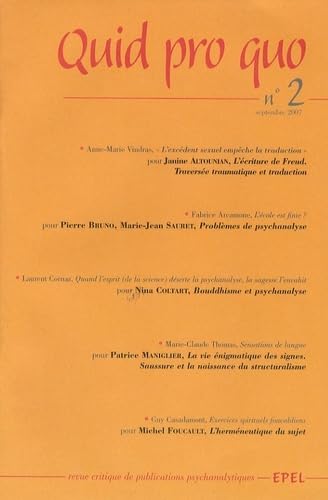 QUID PRO QUO TOME 2 (0000)