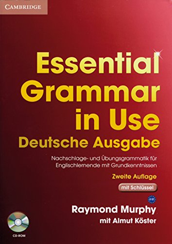Essential Grammar in Use with Answers and CD-ROM German Klett Edition
