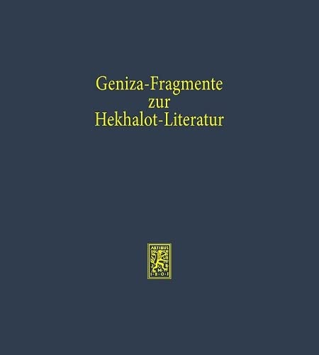 Geniza-Fragmente Zur Hekhalot-Literatur