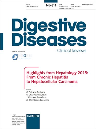 Highlights from Hepatology 2015: From Chronic Hepatitis to Hepatocellular Carcinoma; Falk Symposium 199, Freiburg, October 2015: Official Congress Report. Special Topic Issue: Digestive Diseases 2016, Vol. 34, No. 4