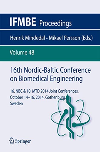 16th Nordic-Baltic Conference on Biomedical Engineering: 16. NBC (Volume 48)