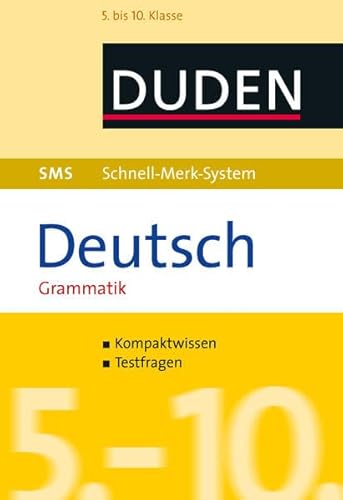 SMS Deutsch - Grammatik 5.-10. Klasse