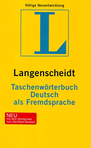 Langenscheidt Taschenwortenbuch Deutsch als Fremdsprache
