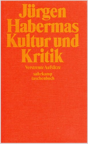 Kultur und Kritik: Verstreute Aufsätze (Suhrkamp Taschenbuch)