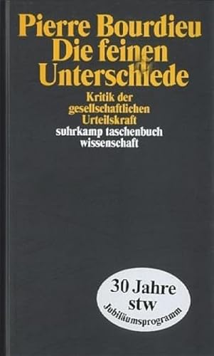 Die feinen Unterschiede.