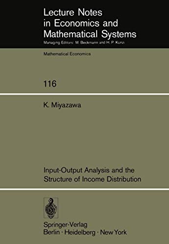 Input-Output Analysis and the Structure of Income Distribution