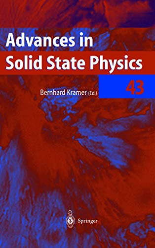 Advances in Solid State Physics (Volume 43)