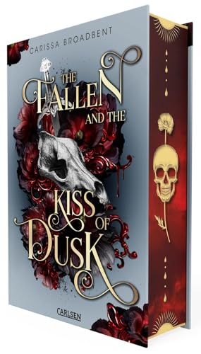 The Fallen and the Kiss of Dusk (Crowns of Nyaxia 4): Dramatische Romantasy über Liebe und Verrat zwischen Sterblichen und Göttern | Luxusausgabe mit Lesebändchen und Farbschnitt