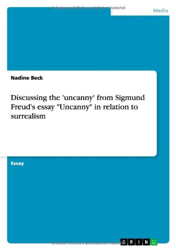 Discussing the 'uncanny' from Sigmund Freud's essay "Uncanny" in relation to surrealism