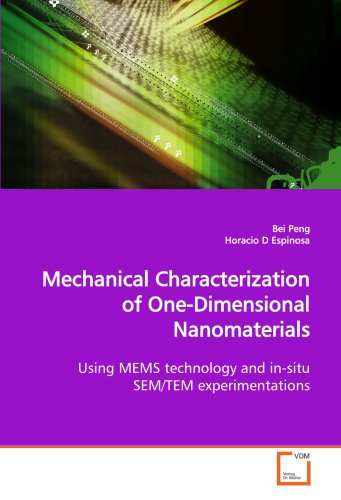 Mechanical Characterization of One-Dimensional Nanomaterials: Using MEMS technology and in-situ SEM/TEM experimentations
