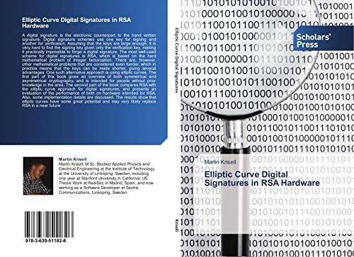 Elliptic Curve Digital Signatures in RSA Hardware