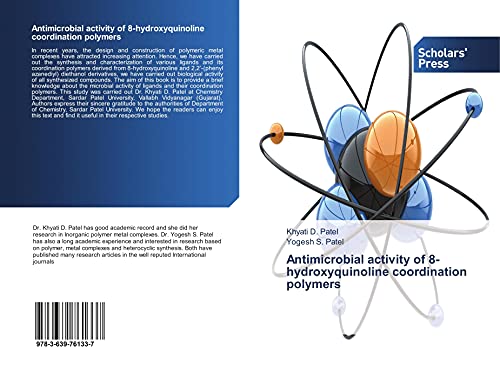 Antimicrobial activity of 8-hydroxyquinoline coordination polymers