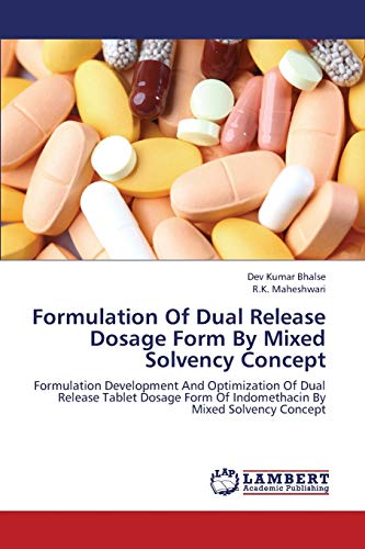 Formulation Of Dual Release Dosage Form By Mixed Solvency Concept: Formulation Development And Optimization Of Dual Release Tablet Dosage Form Of Indomethacin By Mixed Solvency Concept