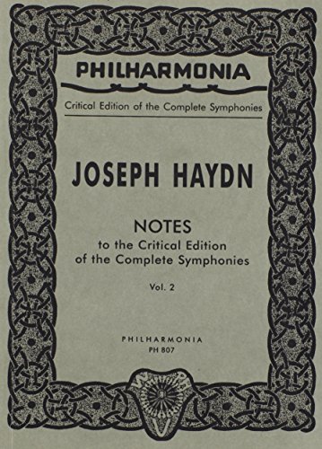 Symphonies 50-81, Critical Edition