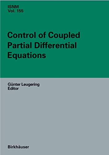 Control of Coupled Partial Differential Equations (Volume 155)