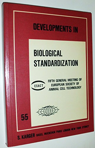 Proceedings of the Fifth General Meeting of European Society of Animal Cell Technology