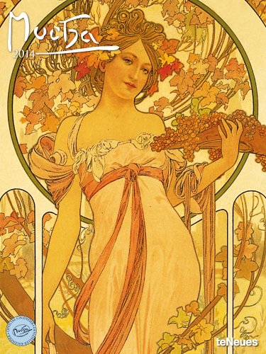 2014 Alphonse Mucha Super Poster Calendar (Vertical)
