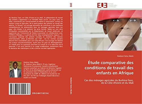 Etude comparative des conditions de travail des enfants en afrique