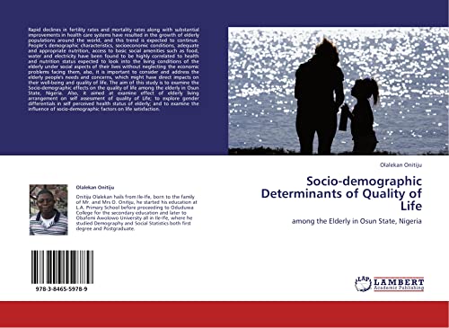 Socio-demographic Determinants of Quality of Life: among the Elderly in Osun State, Nigeria