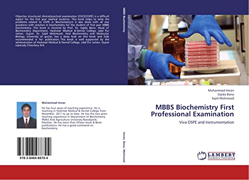 MBBS Biochemistry First Professional Examination: Viva OSPE and Instrumentation