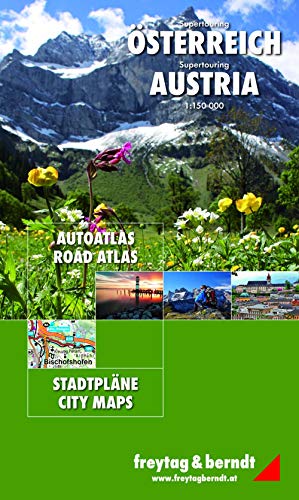 ATLAS ROUTIER AUTRICHE - AUSTRIA ROAD ATLAS