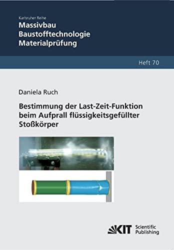 Bestimmung der Last-Zeit-Funktion beim Aufprall flüssigkeitsgefüllter Stoßkörper (German Edition)